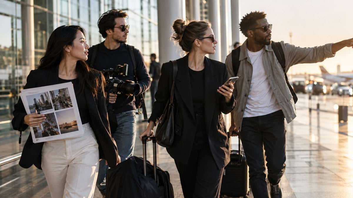 Échange professionnel autour d’une stratégie de marketing d’influence. Image